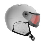 Skihelm met Vizier Kask Shadow Photochromic White - Smoke Pink Photochromic